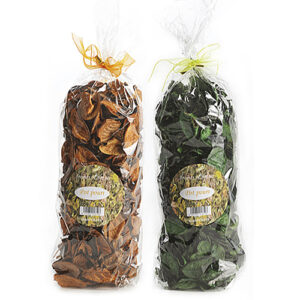 εικονα με δυο σακουλακια potpourri πρασινο και κοκκινο