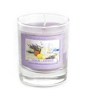 Αρωματικό κερί ποτηράκι Λεβάντα Λεμόνι